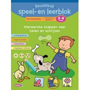 Boek Reuzeleuk speel- en leerblok Tellen en schrijven (3 - 4 jaar) - Deltas 0623013